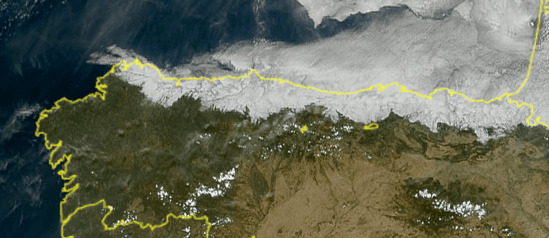 Eclipse: nubes en parte de Asturias y acierto de Asturmet.