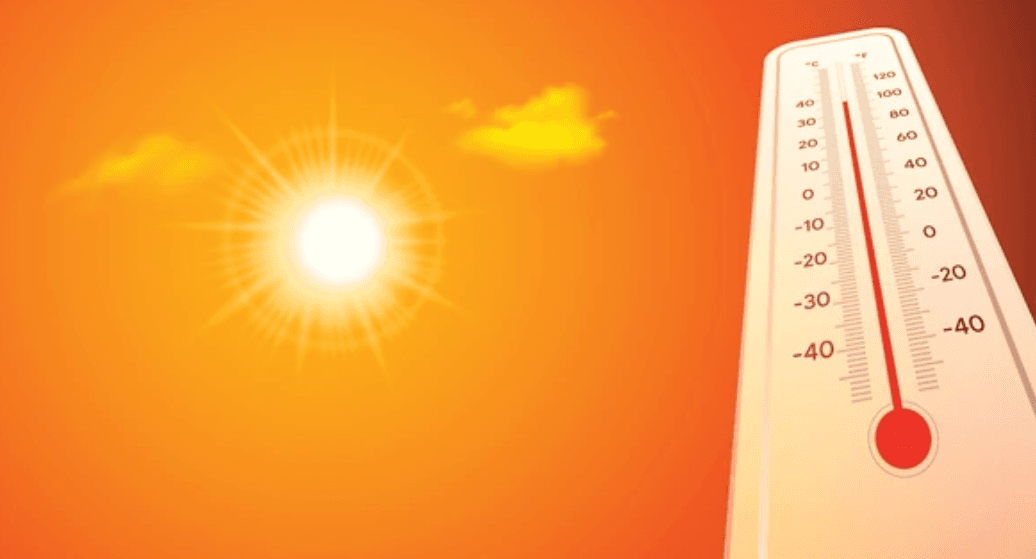 Altas temperaturas en el norte, con Galicia marcando las más elevadas.